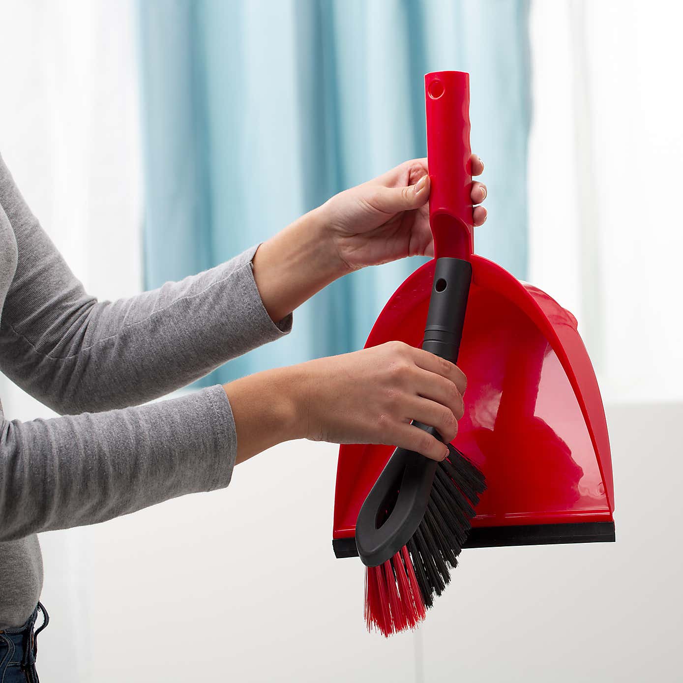 Vileda 2in1 Dustpan & Brush Set