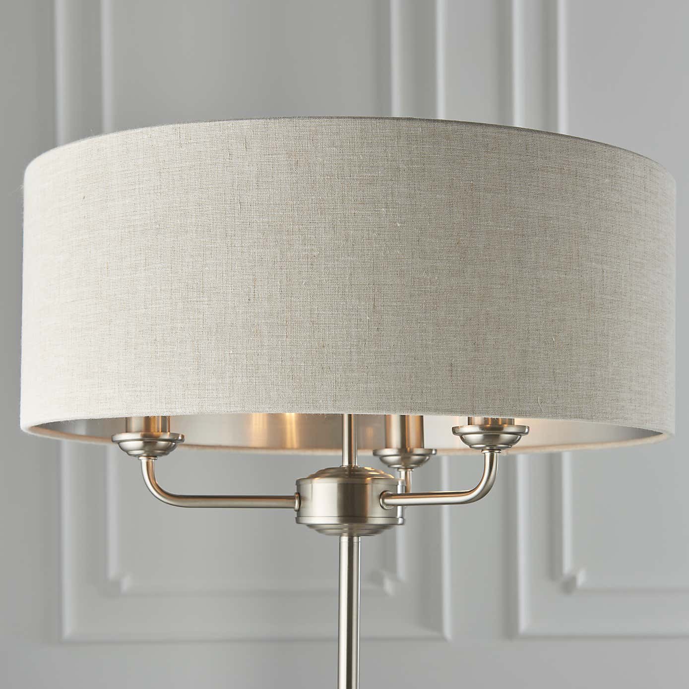 Vogue Sandringham 3 Light Floor Lamp