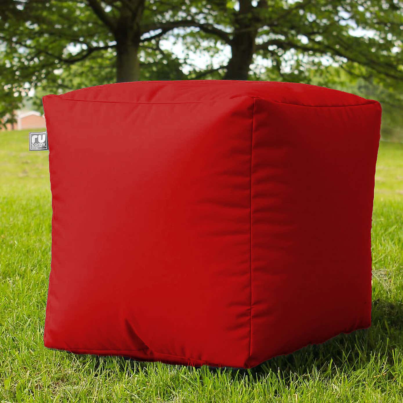 rucomfy Cube Indoor Outdoor Bean Bag