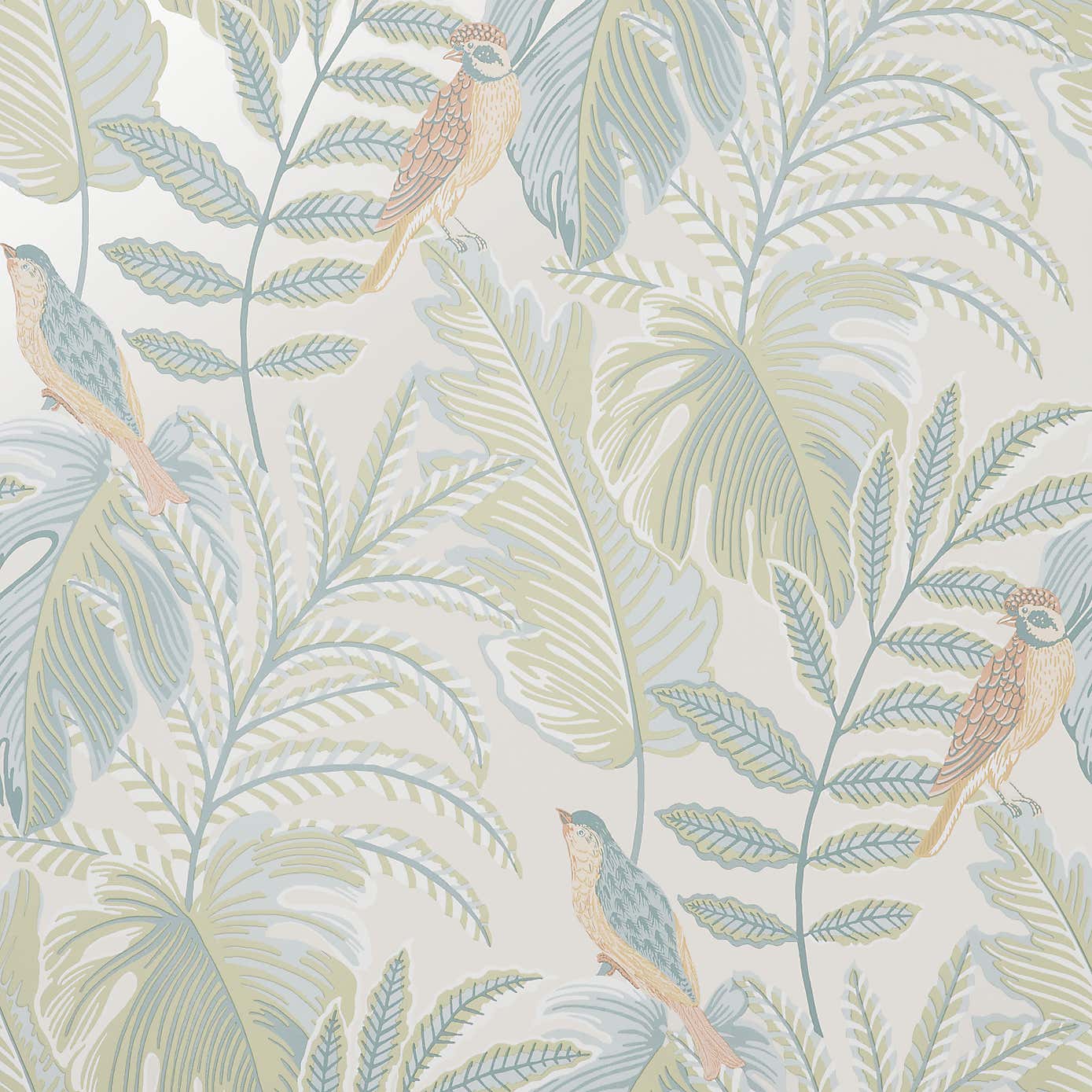 Tropical Pastel Wallpaper