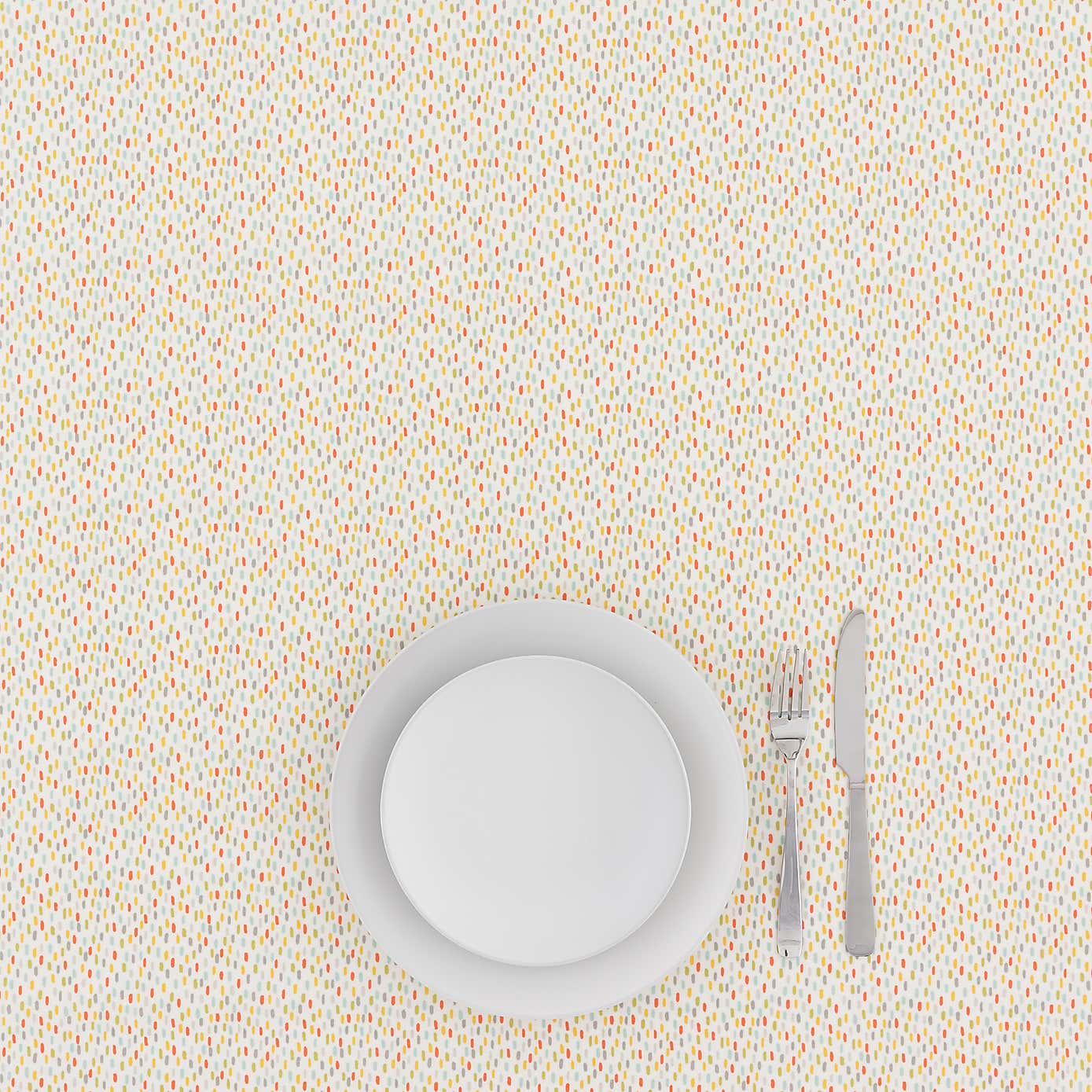 Multi Coloured Dash PVC