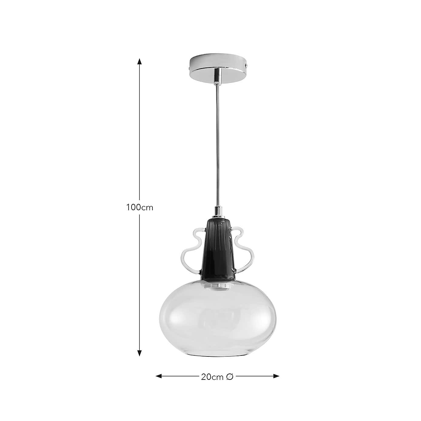 Wiggle Modern Adjustable Pendant Light