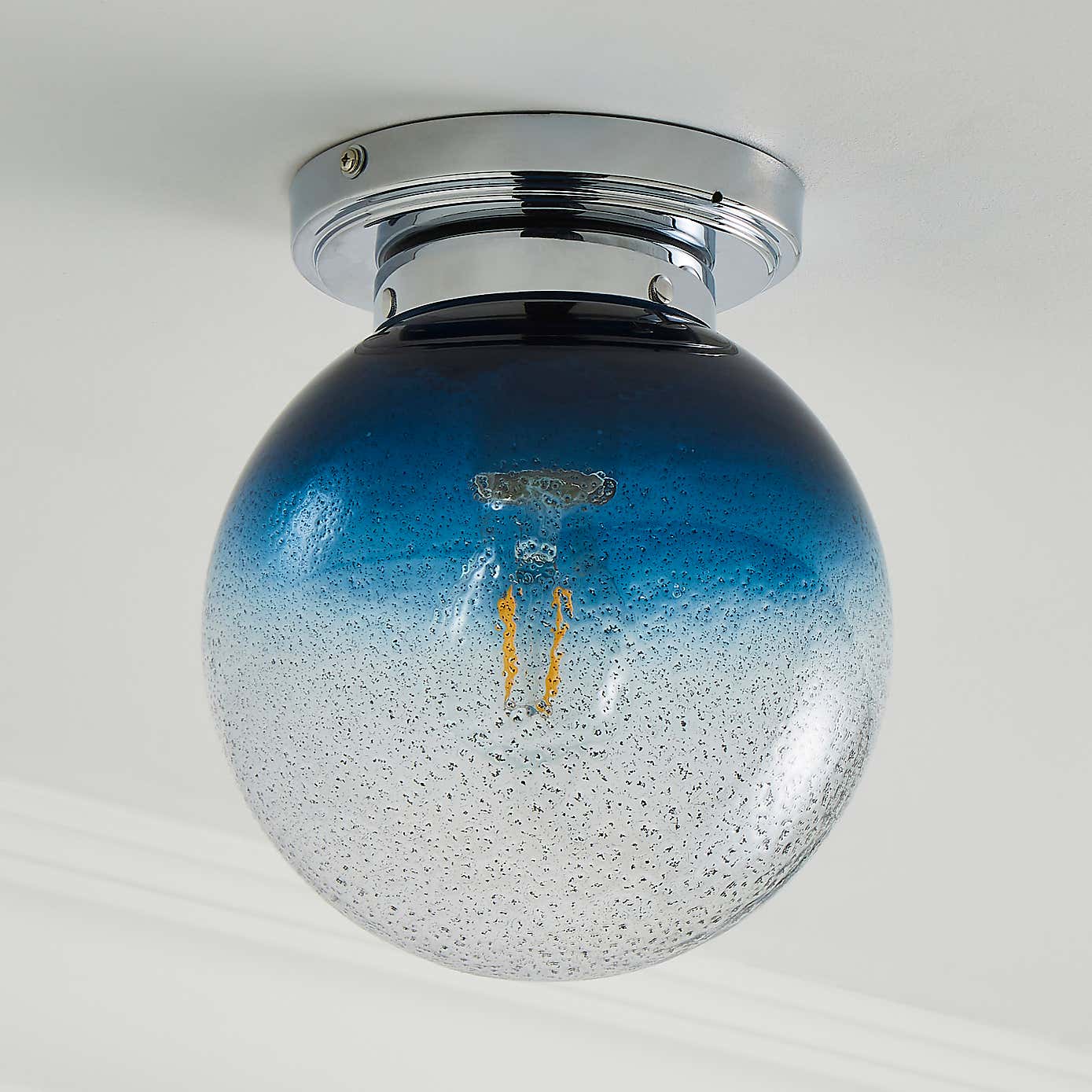 Torbay Bathroom Flush Ceiling Fitting