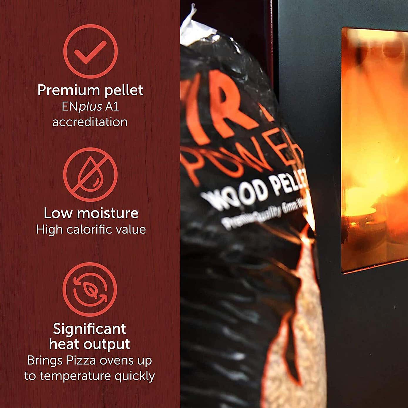 Firepower Softwood Pellets, 15kg