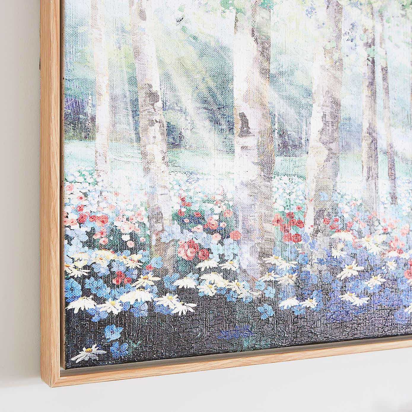 Sunbeam Meadow Framed Canvas