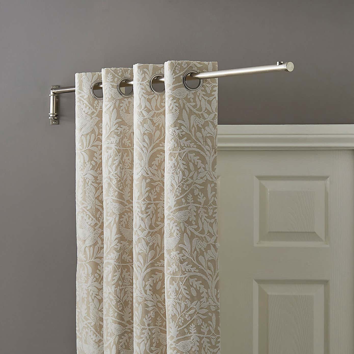 Trinity Metal Door Curtain Pole