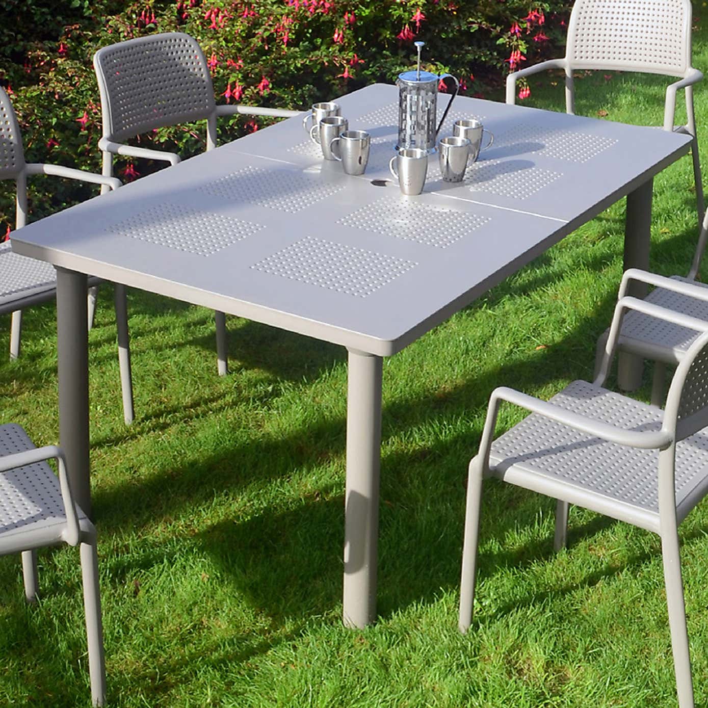 Libeccio 6 Seat Extendable Dining Set