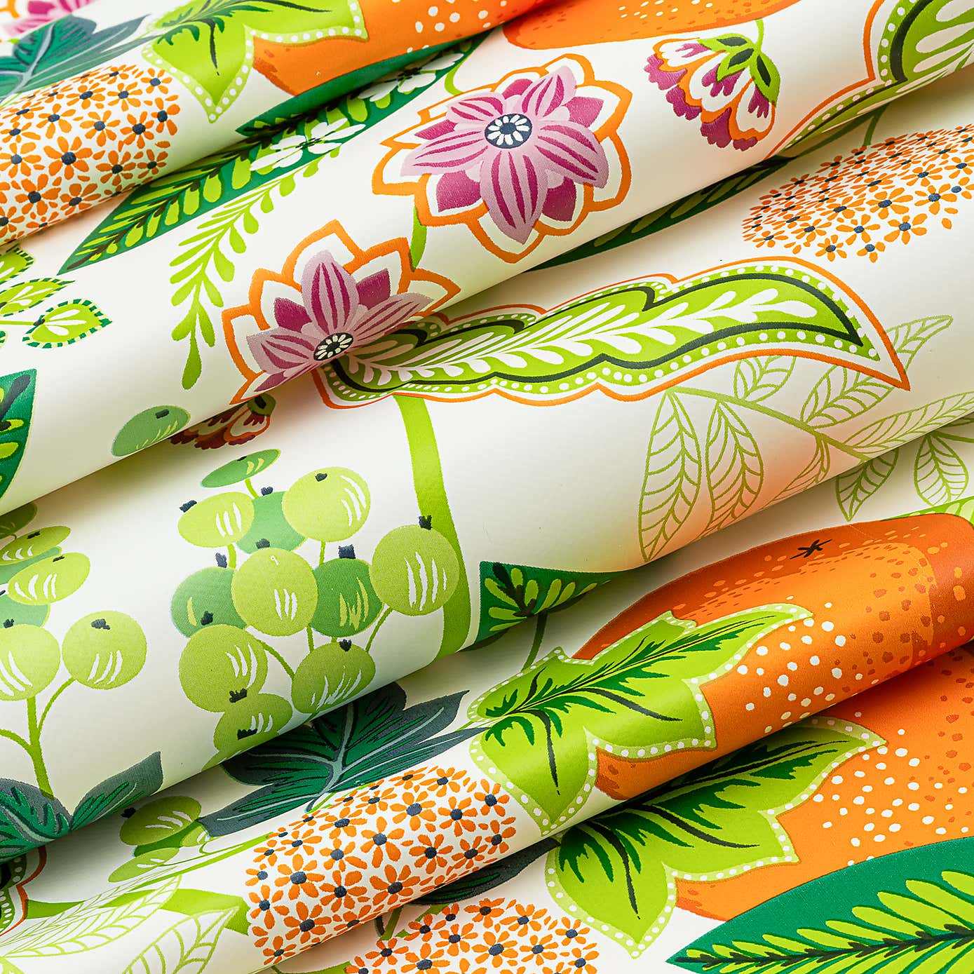 By the Metre Algarve Oranges PVC Table Protector