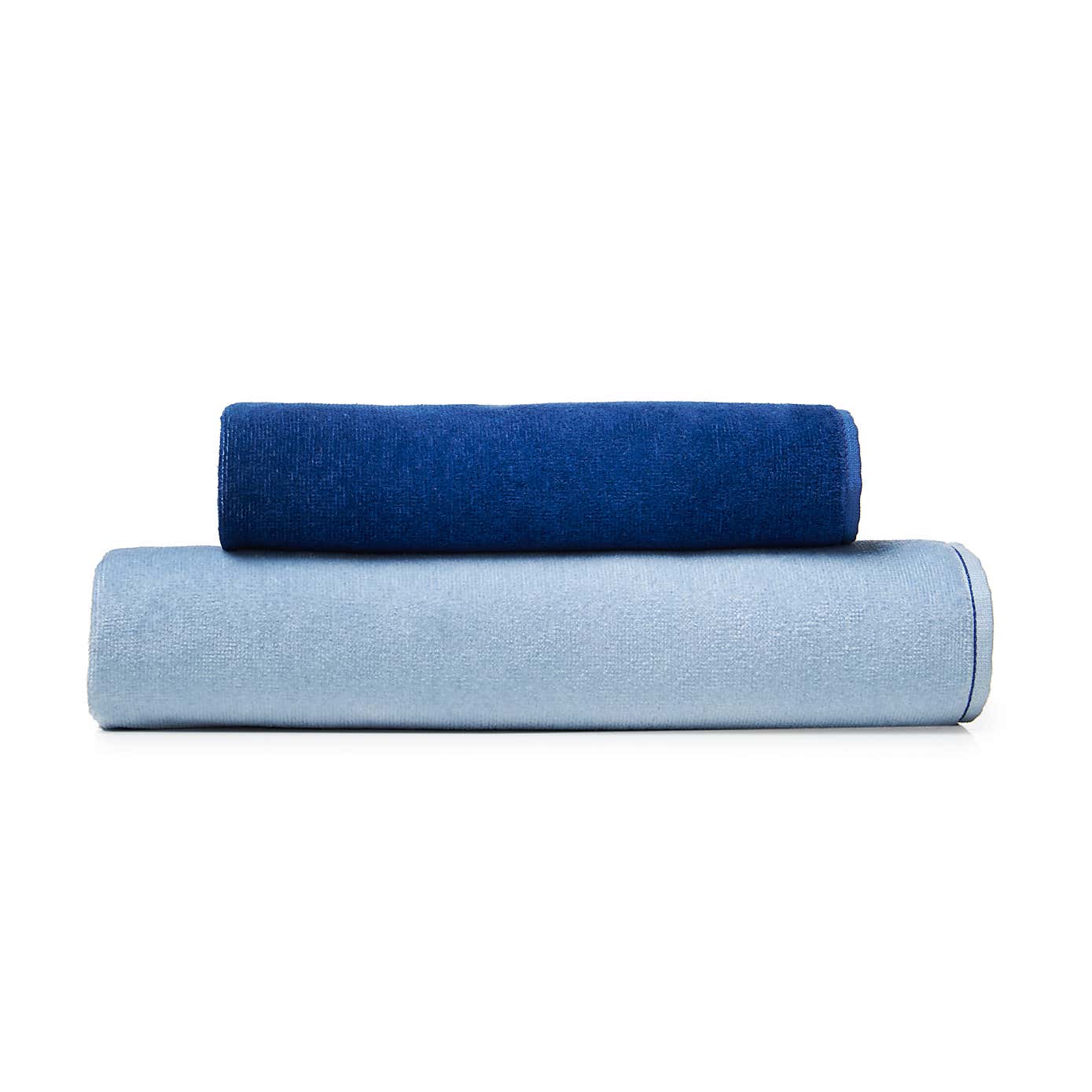 Ombre Blue Cotton Towel