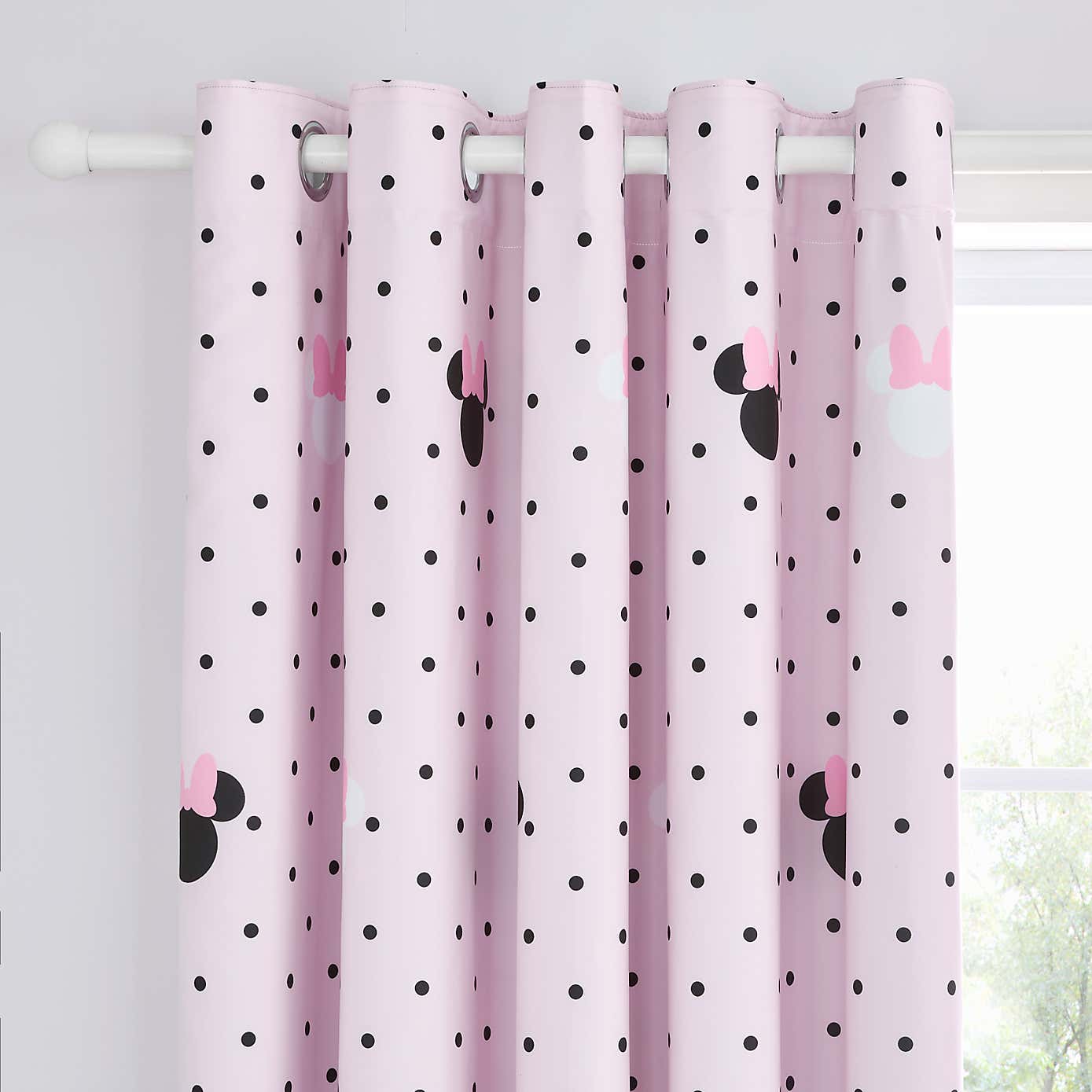 Minnie Blackout Eyelet Curtains