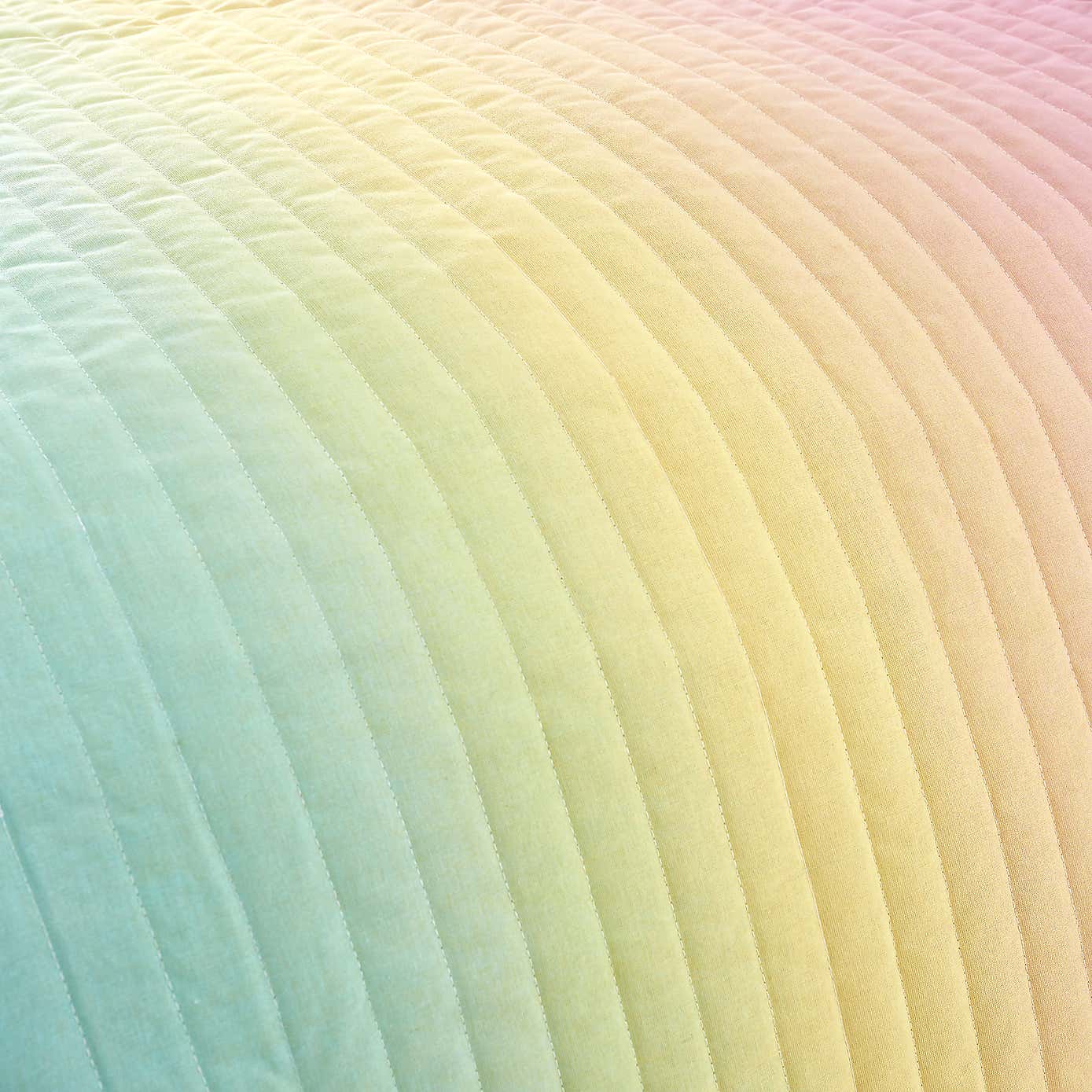 Pastel Ombre Bedspread