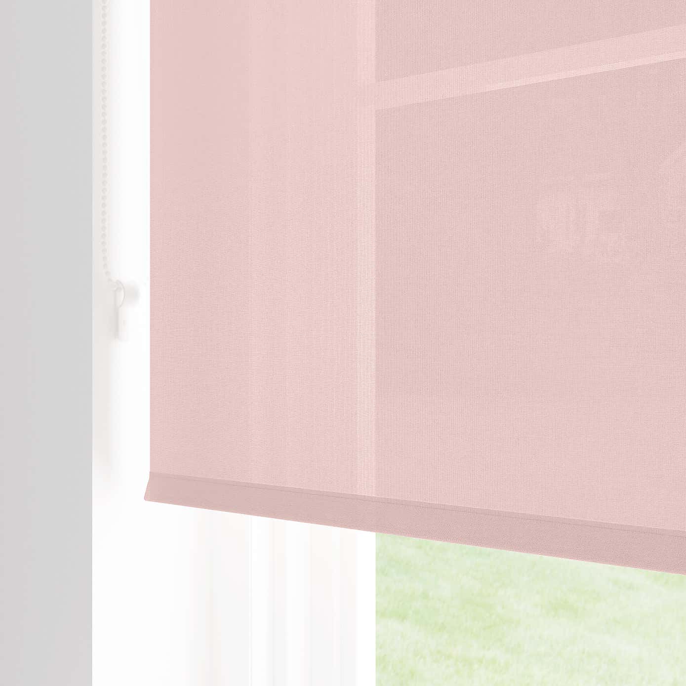 White Sheer Roller Blind