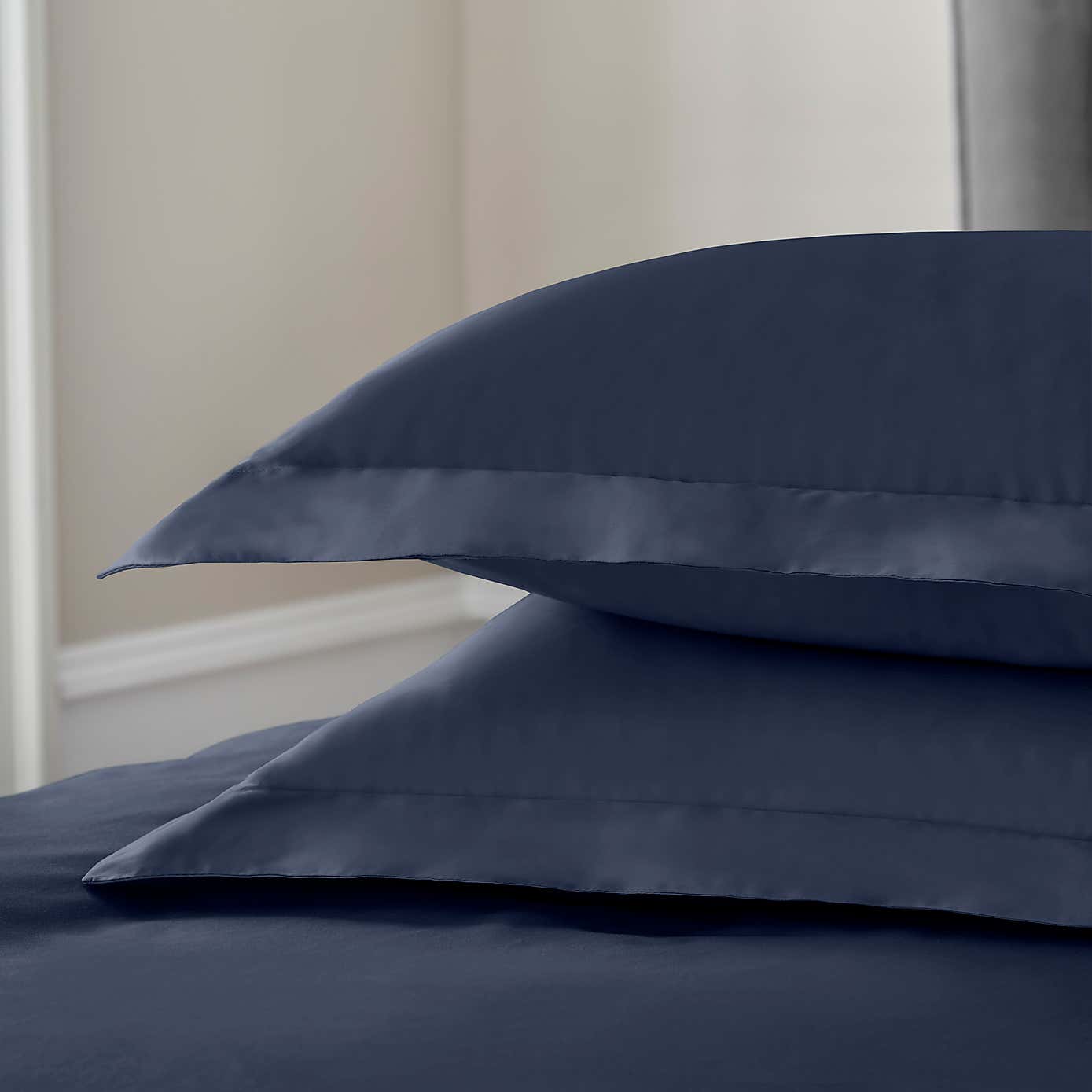 Dorma 400 Thread Count Cotton Percale Fitted Sheet