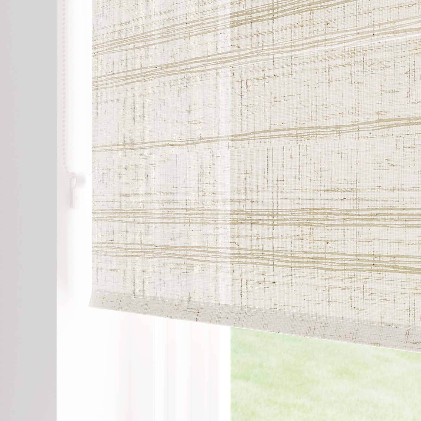 Semi Sheer Durbury Natural Roller Blind