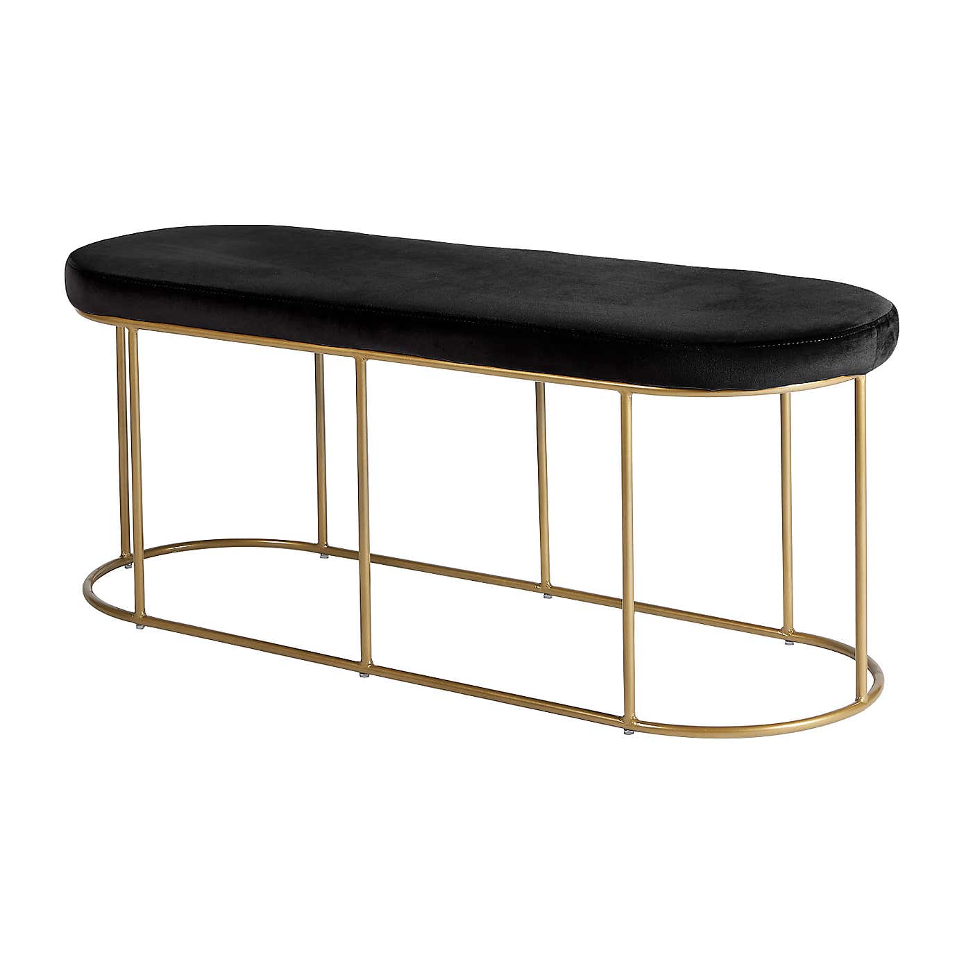 Nino Velvet Bench