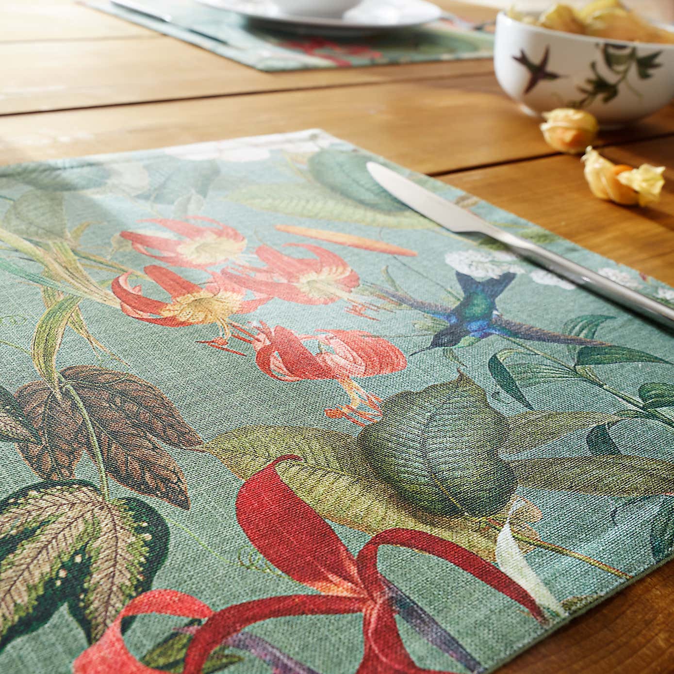Botanical Birds Placemats 2pck
