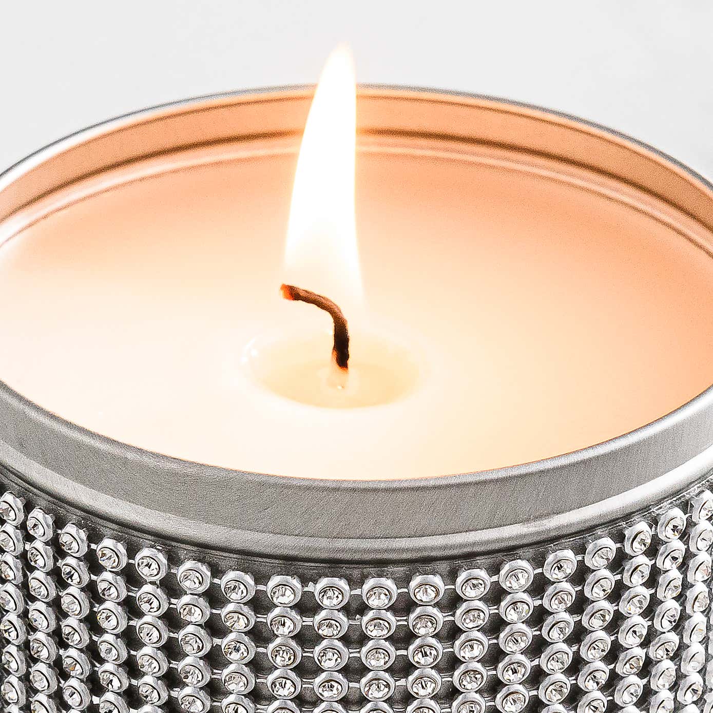 Sparkle Diamante Grapefruit and Patchouli Tin Candle