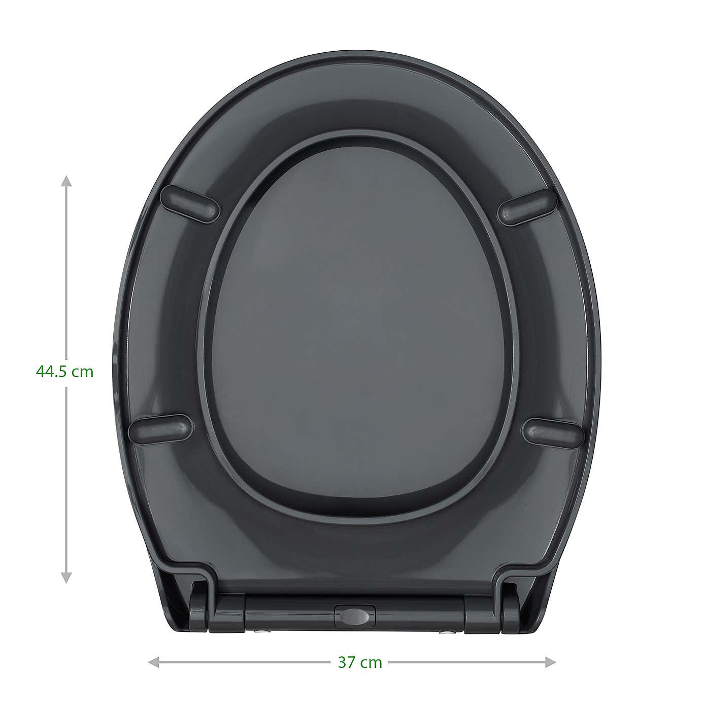 Thermoplast Grey Toilet Seat