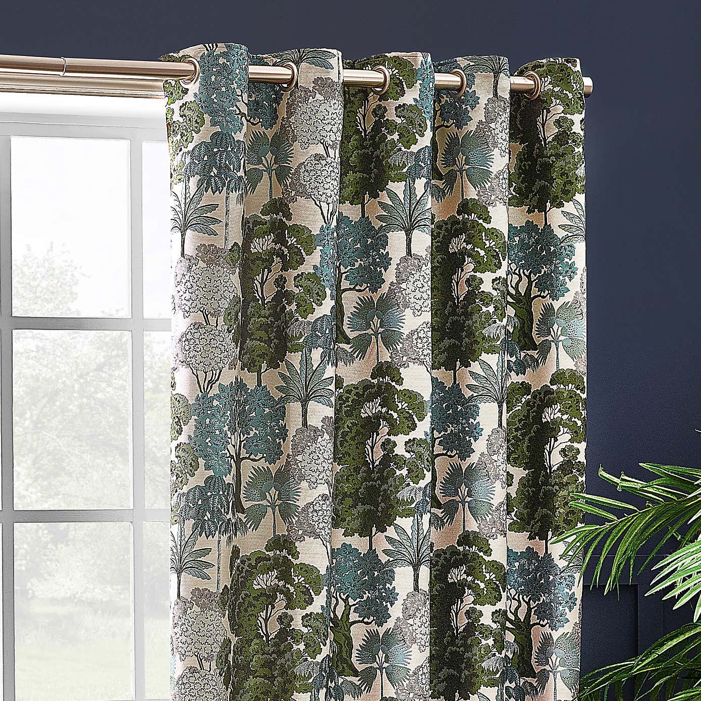 Woodlands Eyelet Curtains