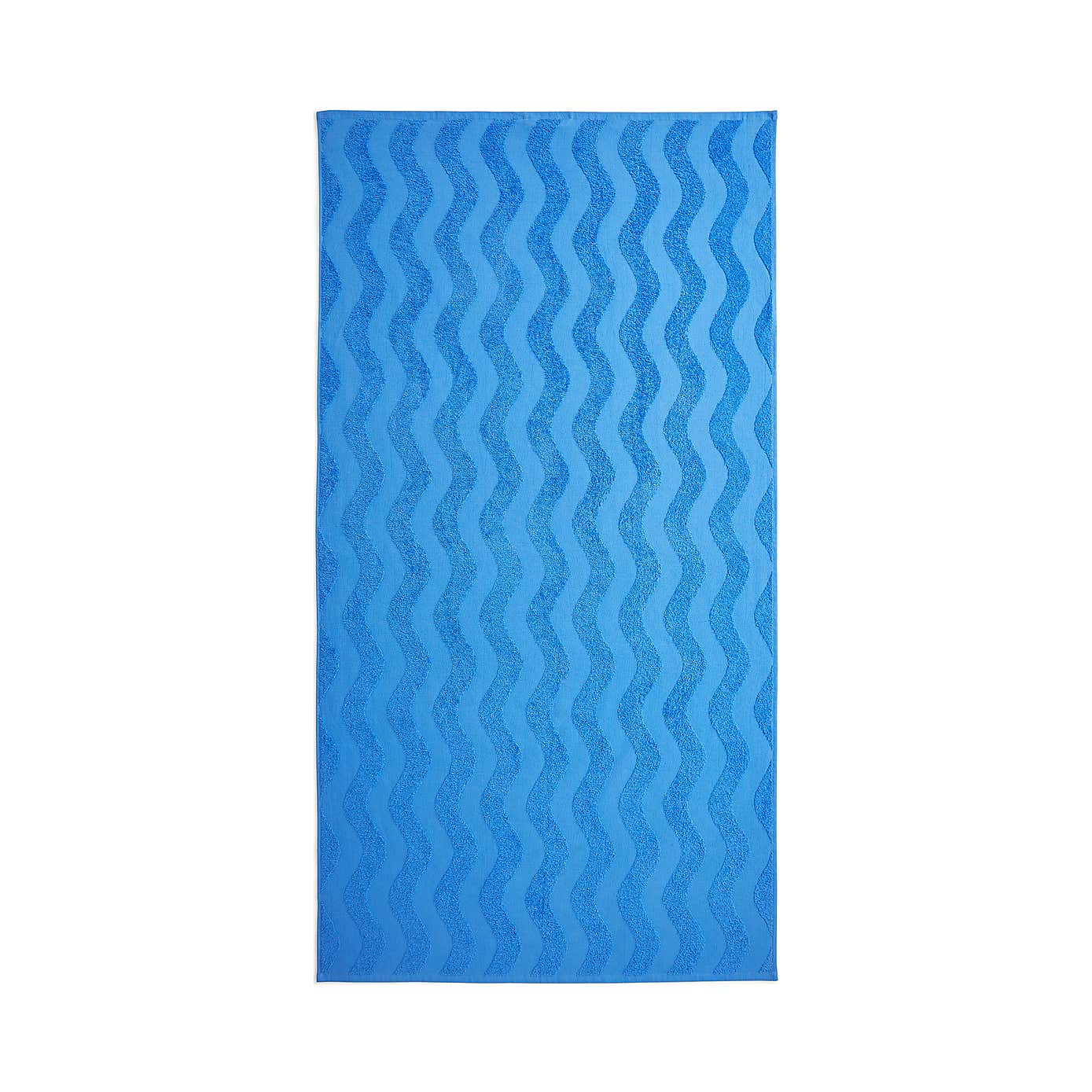 Wave Tufted Cotton Beach Towel