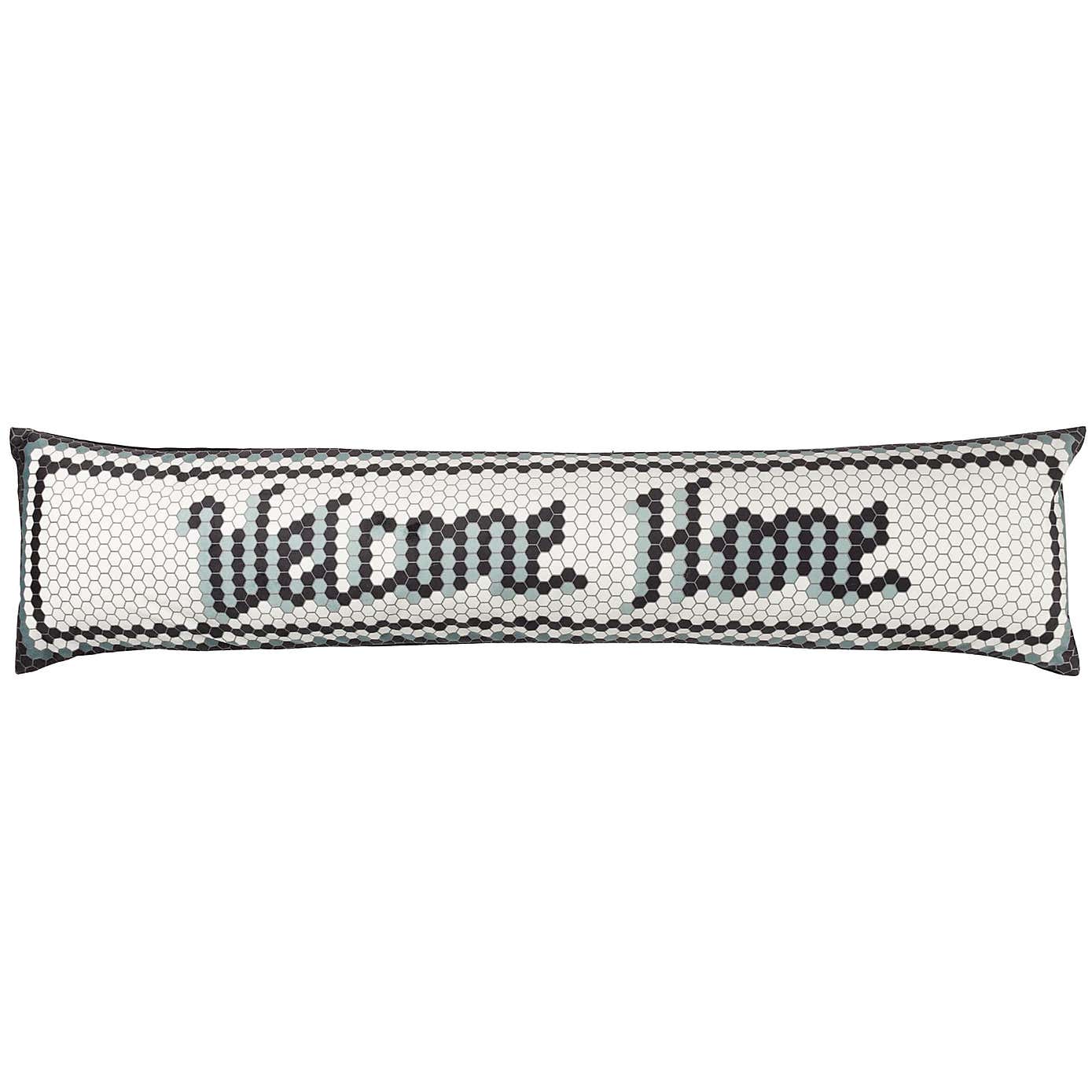 Welcome Home Mosaic Message Draught Excluder