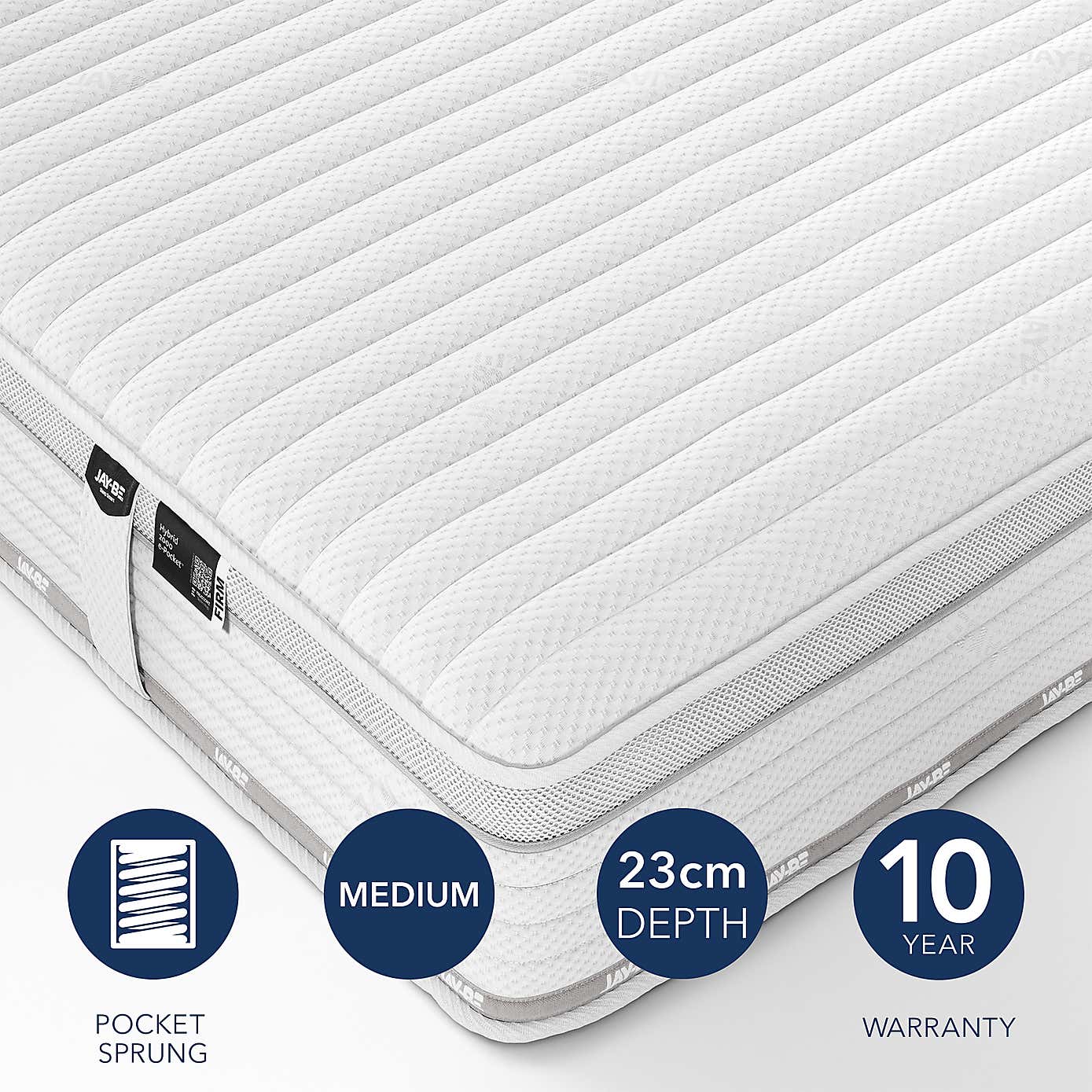 Jay-Be Firm 2000 Pocket Truecore Mattress