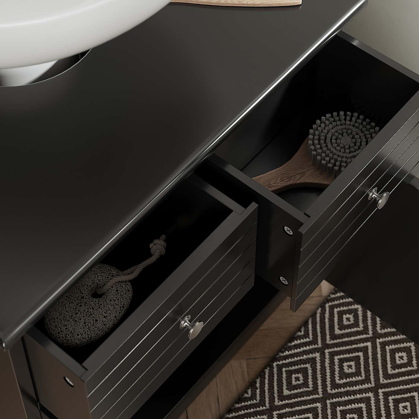 Nautical Under Sink Unit