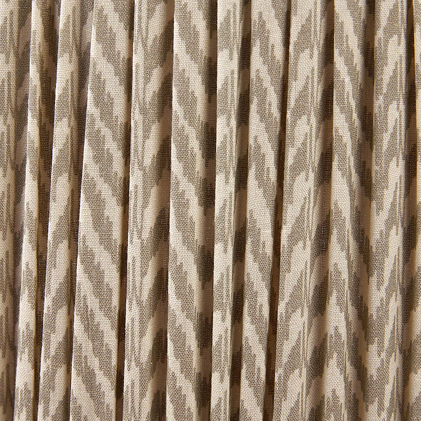Vienna Chevron Mushroom Pleat Shade
