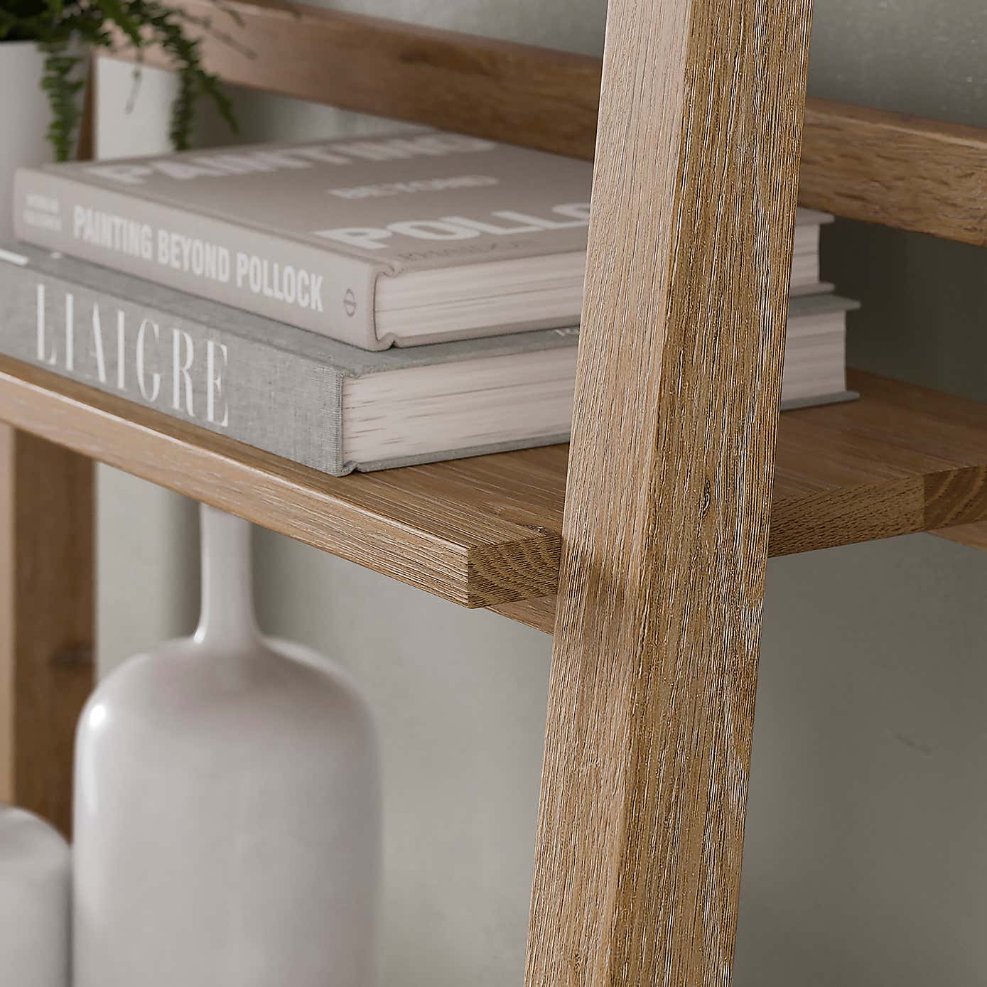 Olney Storage Ladder Shelf Stone