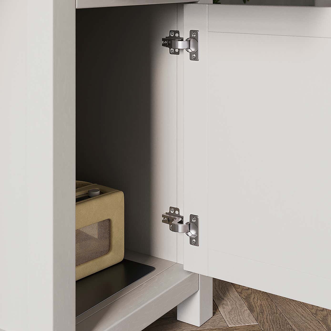 Olney Standard Storage Desk, Stone