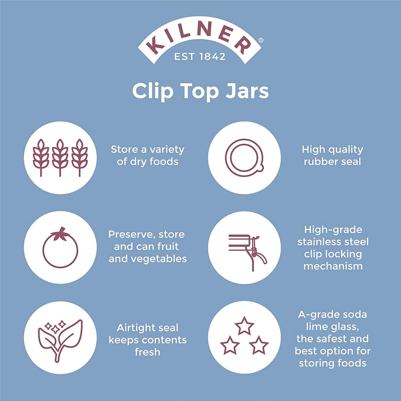 Kilner 70ml Spice Jar
