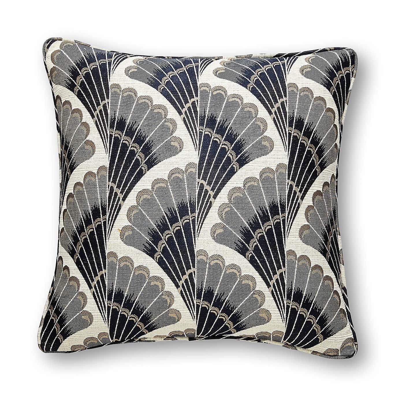 Fan Jacquard Cushion