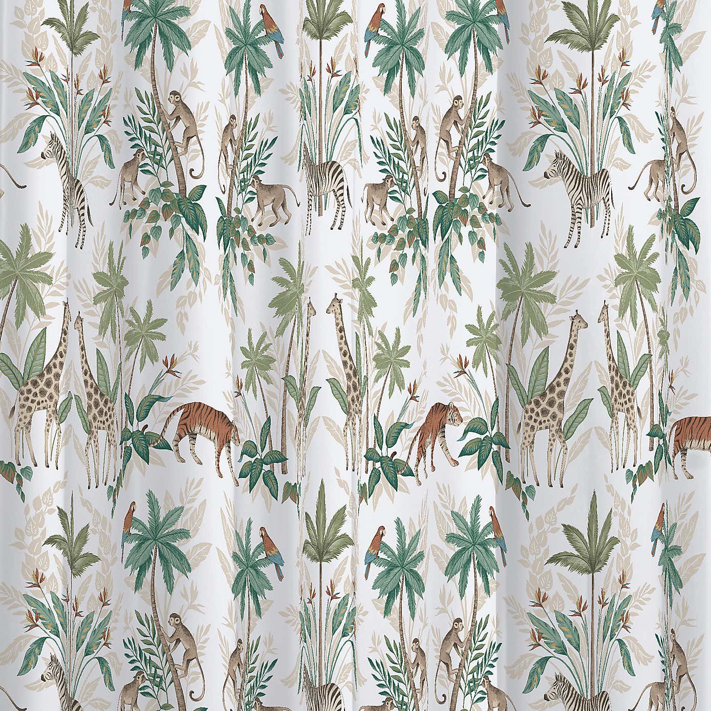 Safari Textured Shower Curtain
