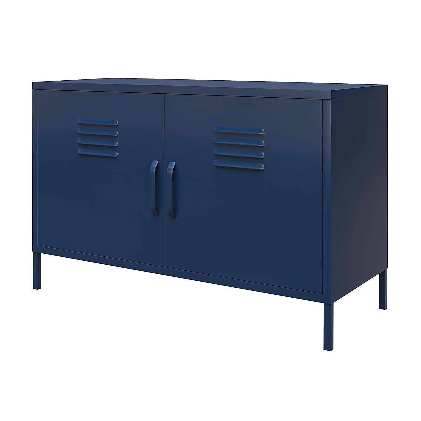 Bradford 2 Door Metal Accent Cabinet