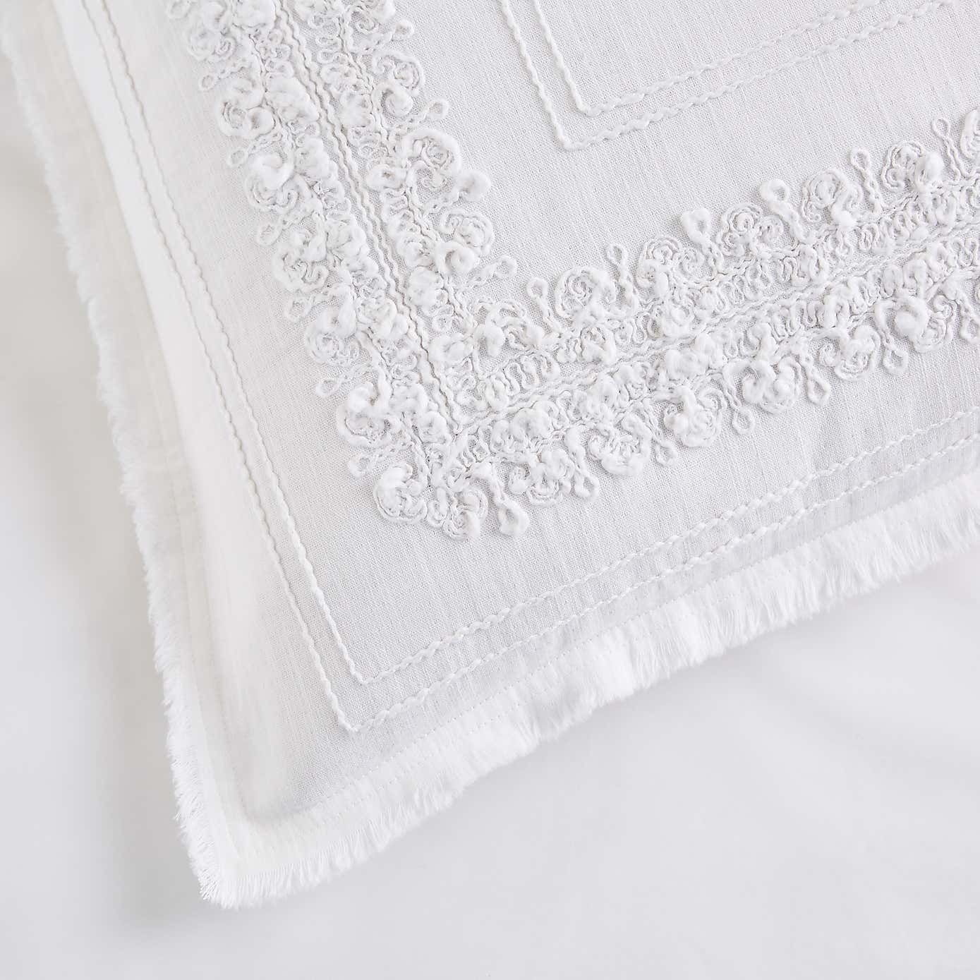 Dorma Purity Burley 100% Cotton Continental Pillowcase