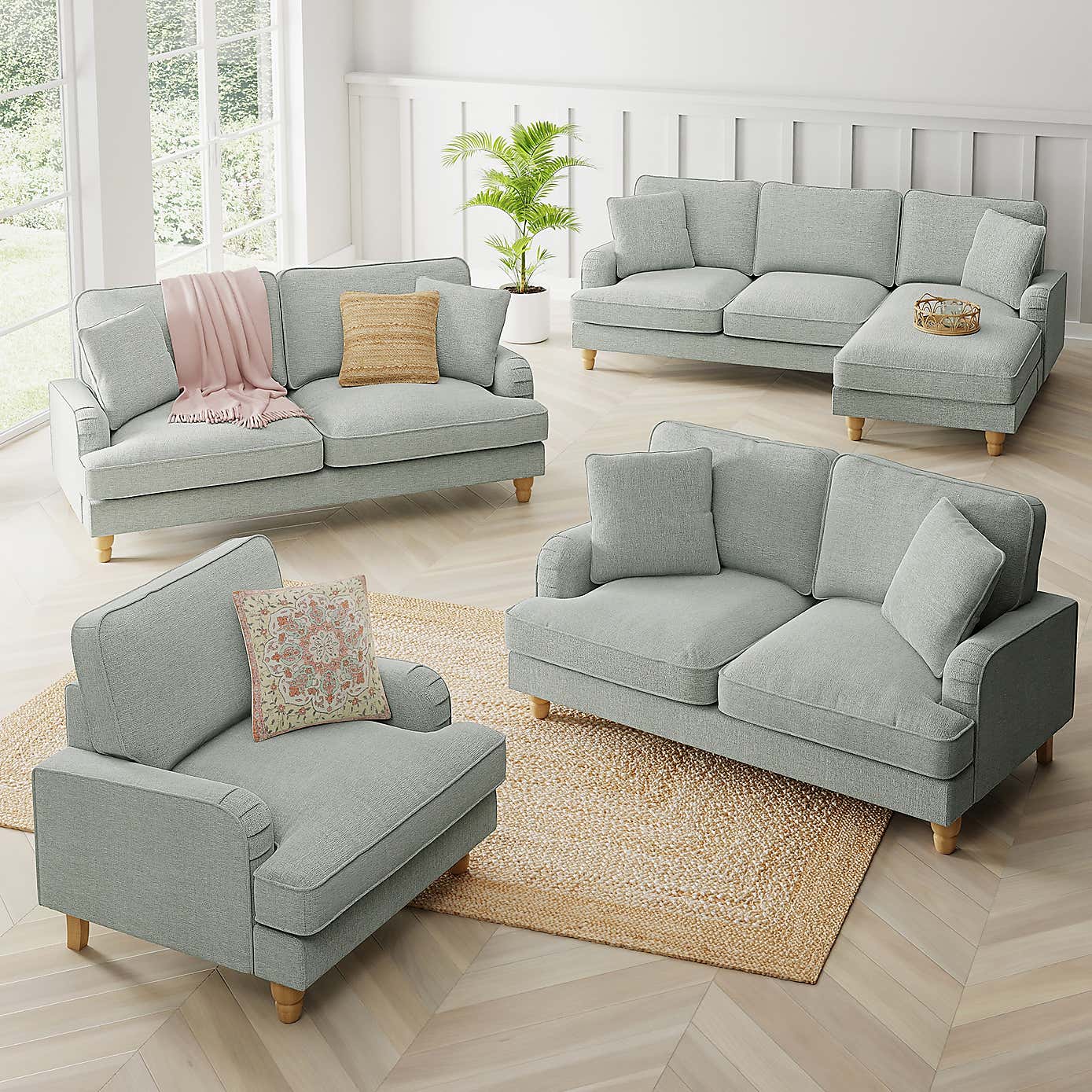 Tonal Textured Weave Fabric Sample