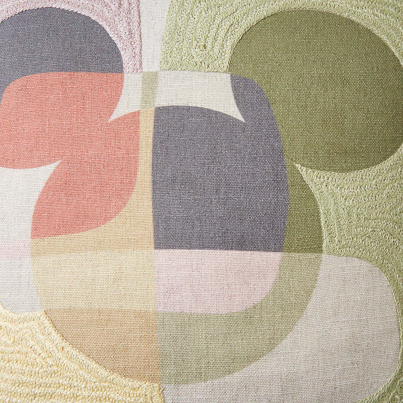 Disney Crewel Work Mickey Cushion 43x43