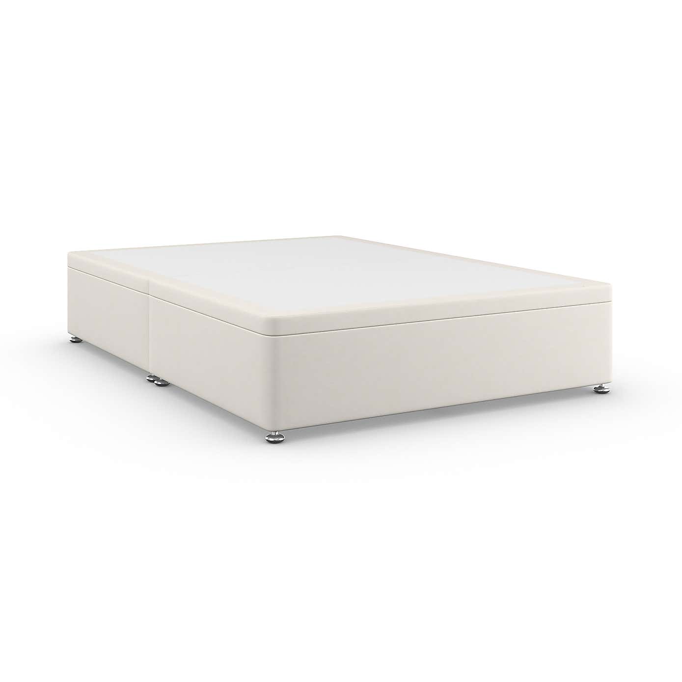 Linen Side Ottoman Base