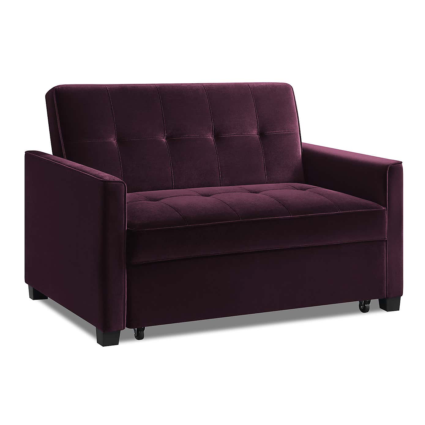 Summer Velvet 2 Seater Sofa Bed