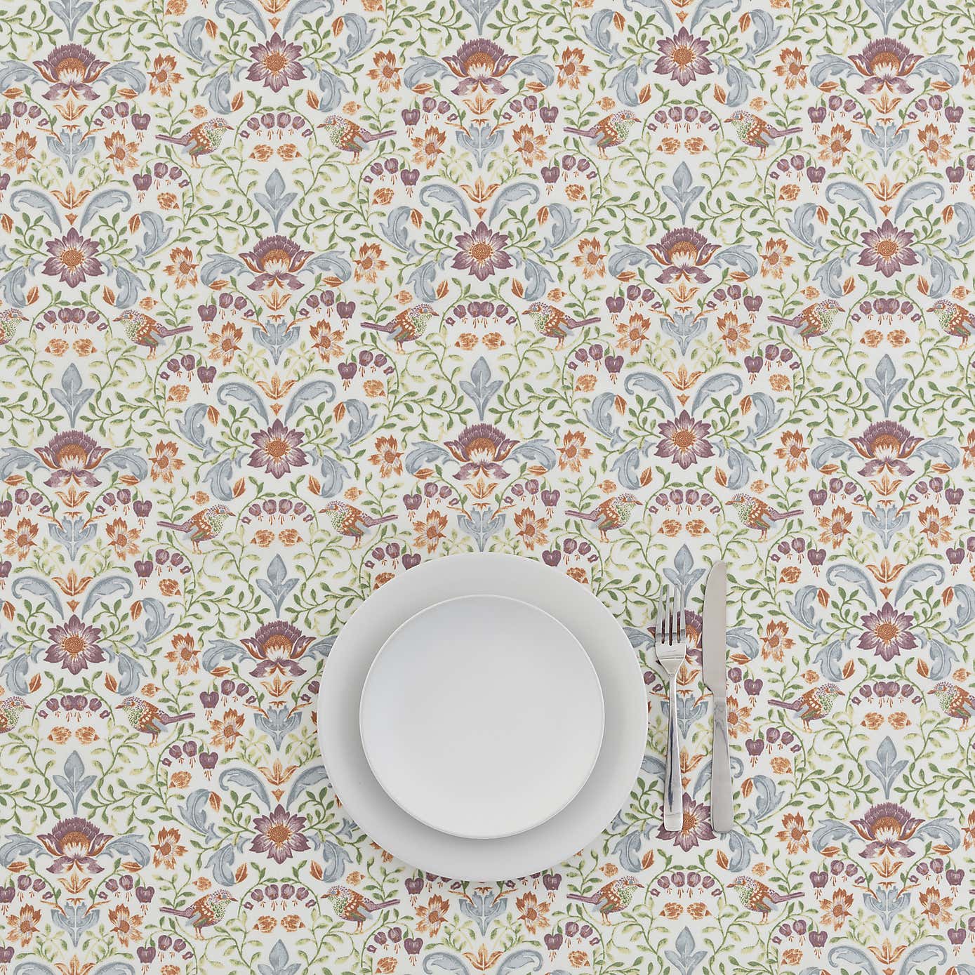 By the Metre Ruskin PVC Natural