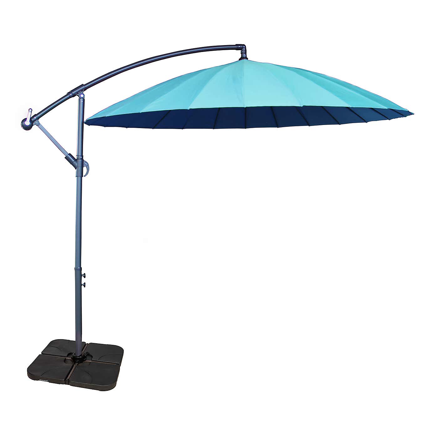 Shangahi Blue Cantilever Parasol