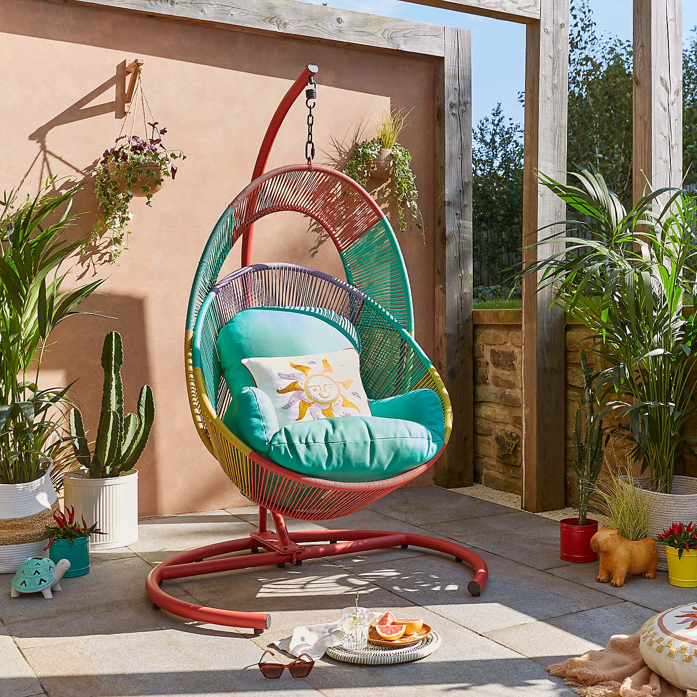 Santorini 1 Seater Egg Chair