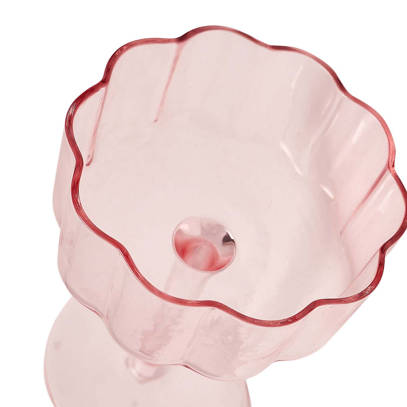 Hestia Set of 2 Scalloped Martini Glass