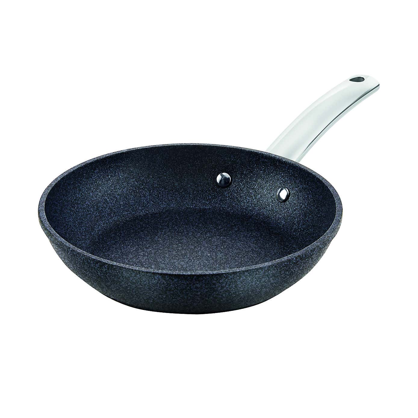TruStone Non-Stick Aluminium Violet Black Frying Pan, 28cm