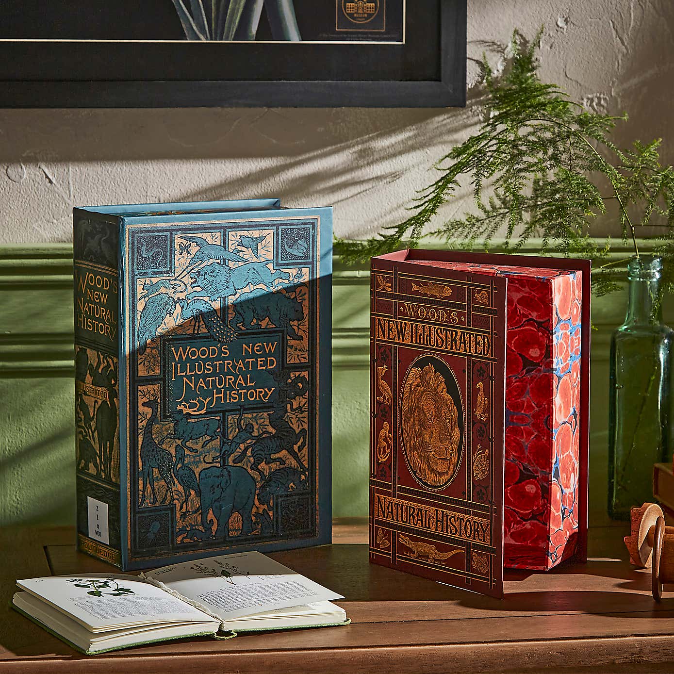 Set of 2 Storage Books