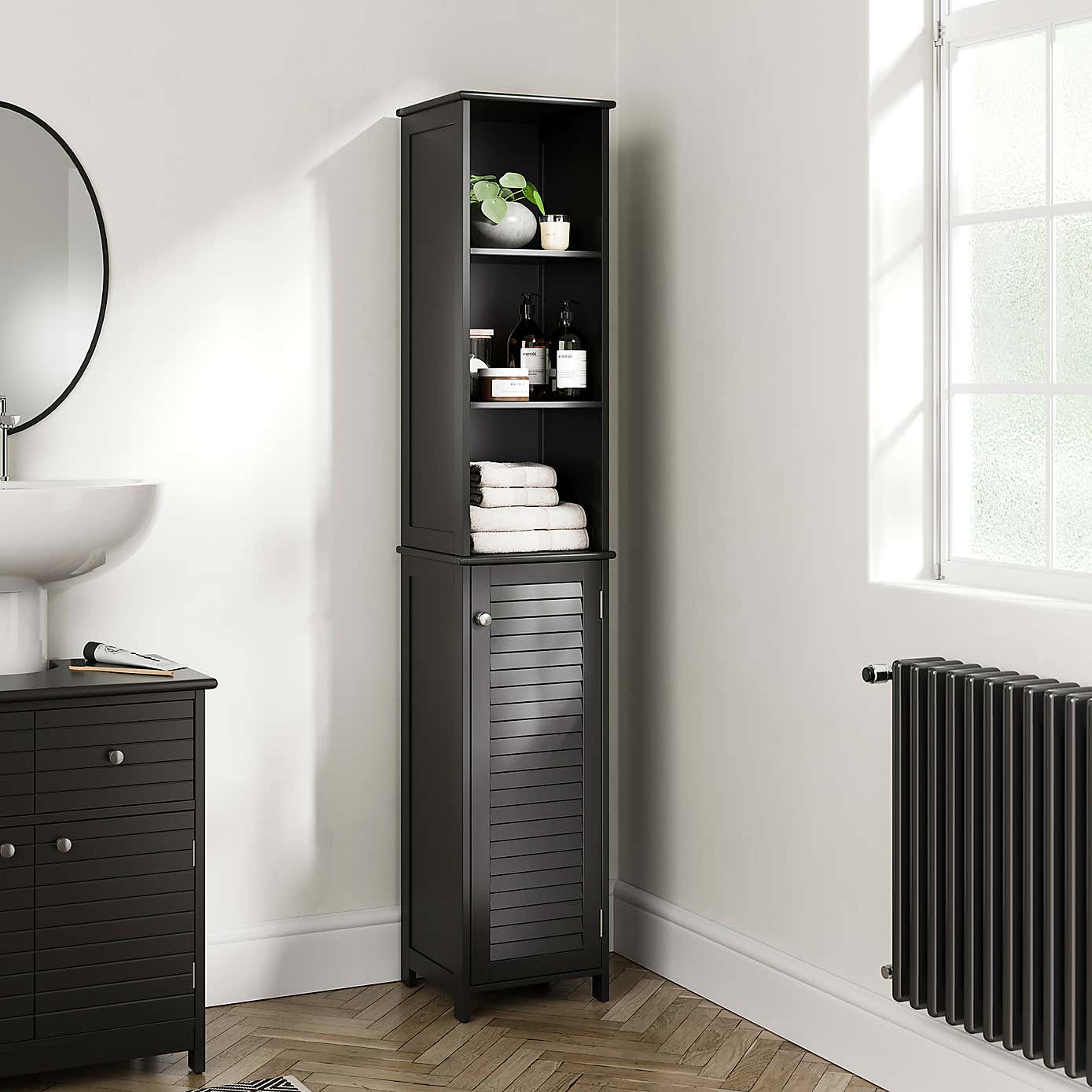 Nautical Tallboy Storage Unit