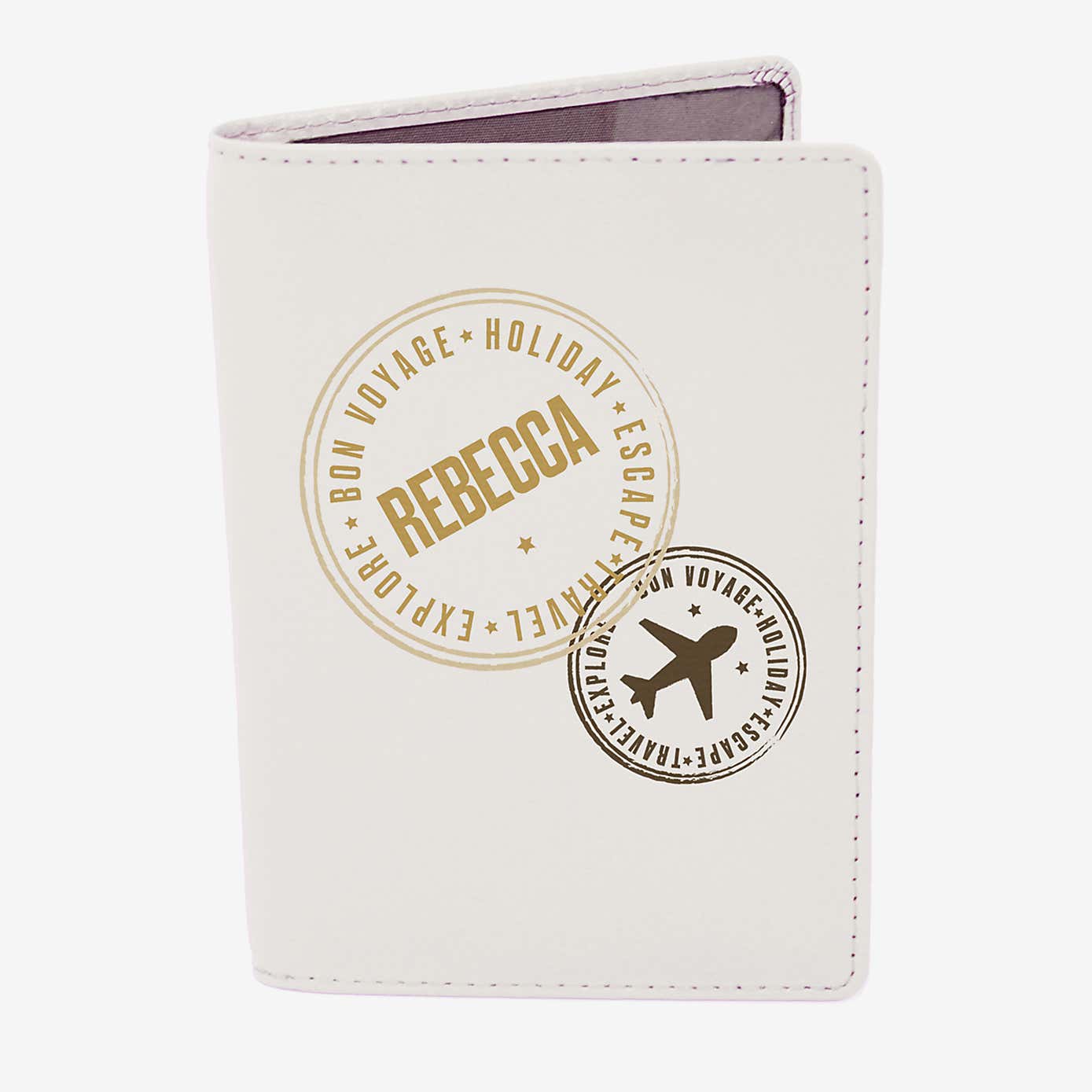 Personalised Stamped Passport Holder