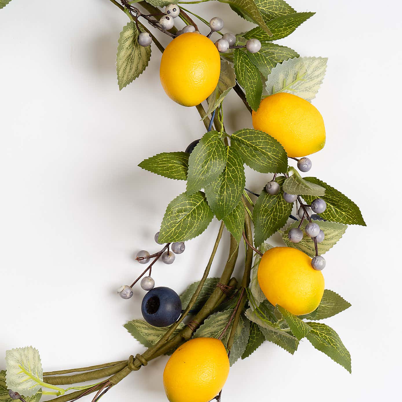 Artificial Lemon & Berry Wreath