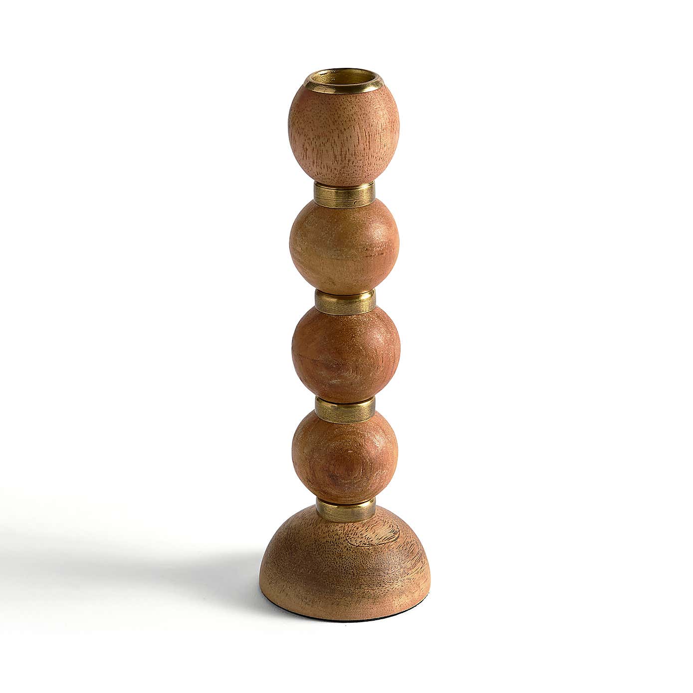 Wooden Candlestick Holder