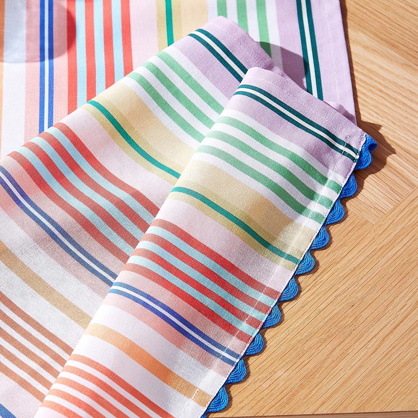 Sophie Robinson Rock Candy Stripe Table Runner